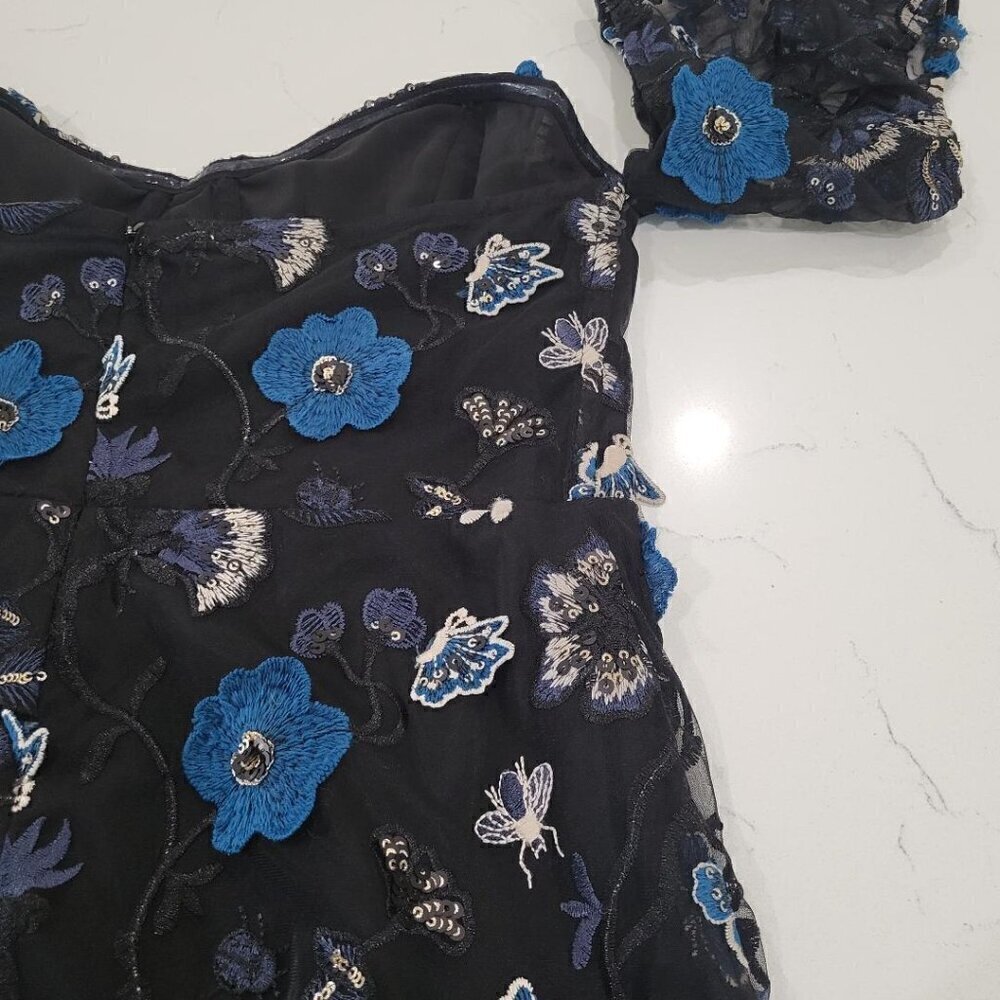 Botanic Strapless Dress - Picture 12 of 12